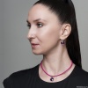 Серьги Fiore Luna, Amethyst, A1902.M11 V/S Серьги Fiore Luna, Amethyst, A1902.M11 V/S